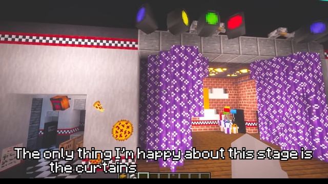 FNAF 1 Map Speedbuild (+Map Tour) In Minecraft