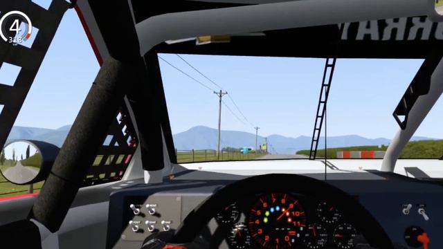 Ferrari F1 2019 vs Nascar Chevrolet 2019 - Highlands смотреть онлайн