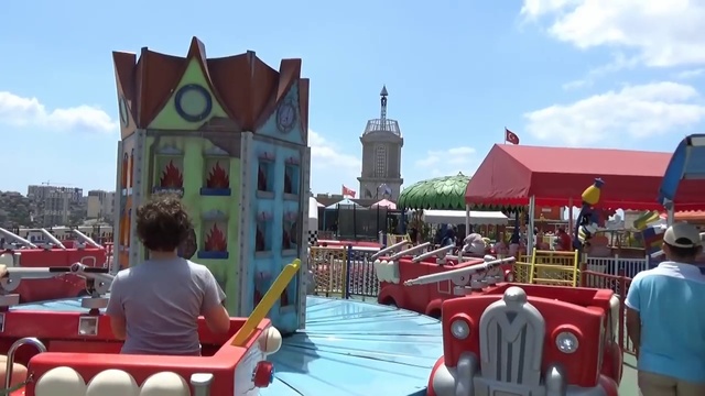 #2 Стамбул Парк аттракционов катаемся карусели лодке Istanbul Entertainment Park