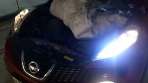 Поворотник + габариты на Nissan juke часть 2!