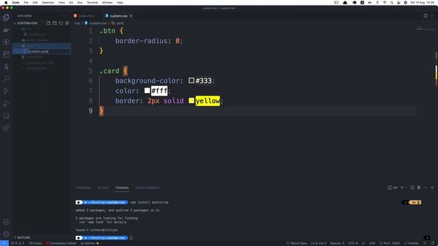 สอนการ Custom CSS Bootstrap 5 ??? смотреть онлайн