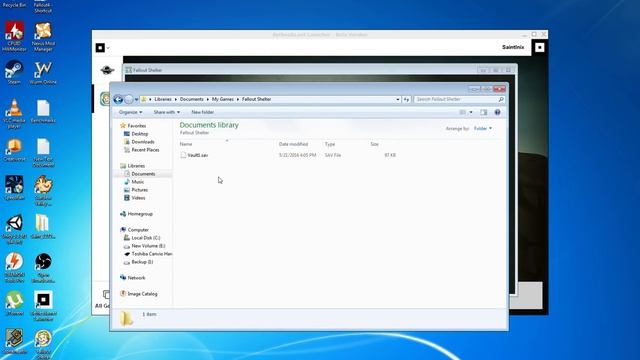 How to get Fallout Shelter for PC! (And use my hacked save files!) смотреть онлайн