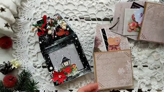 Мини-альбом "Рождественский фонарик" смотреть онлайн