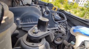 Машина дергается при плавном разгоне вибрация RIO Solaris замена правой подушки двигателя гидроопор