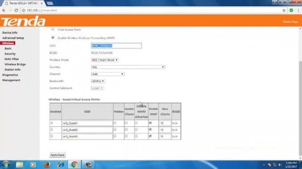 How to Configure Tenda D151- Wireless ADSL Router as Access Point