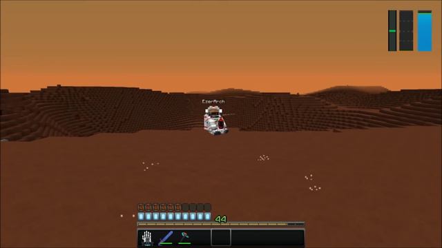 Minecraft Techmods - A Well-known Flying Object on Mars (MCHeli RC helicopter on Mars) смотреть онлайн