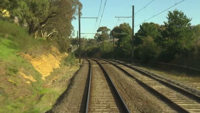 Drivers View: Hurstbridge Railway Station To Flinders Street Railway Station