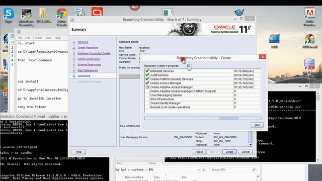 Oracle Identity And Access Management Hands on Demo: 3 Creating OIM Schema in RCU wizard смотреть онлайн