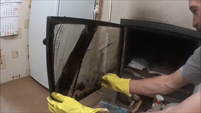 Как очистить стекло камина? смотреть онлайн