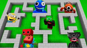 КТО ЗАСТРЯЛ в ТАЙНОЙ КОМНАТЕ? БЕСКОНЕЧНЫЙ ЛАБИРИНТ в МАЙНКРАФТ