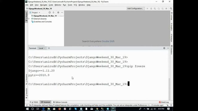 002 Django==1.11 - The Complete Django Installation Guide смотреть онлайн