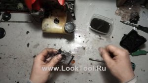 Триммер не заводится,РЕМОНТ карбюратора!!!