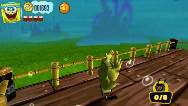 SpongeBob's Truth or Square (PSP) [4K] Part 5 - Level 5 [Becoming The Fry Cook] смотреть онлайн