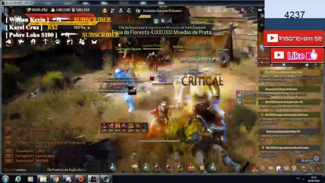 BLACK DESERT VAMOS LA BOSS WORD O PC VAI EXPLODIR KK ! смотреть онлайн