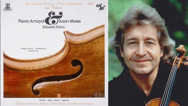 Vivaldi: Violin Sonata No 2 in A major Op 2 (Amoyal, violin; Farina, harpsichord; Moses, cello) смотреть онлайн