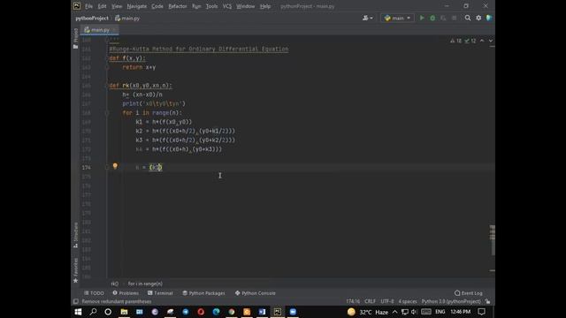 Runge Kutta Method in Python to Solve Ordinary Differential Equation CSE 232 26 10 2021 смотреть онлайн