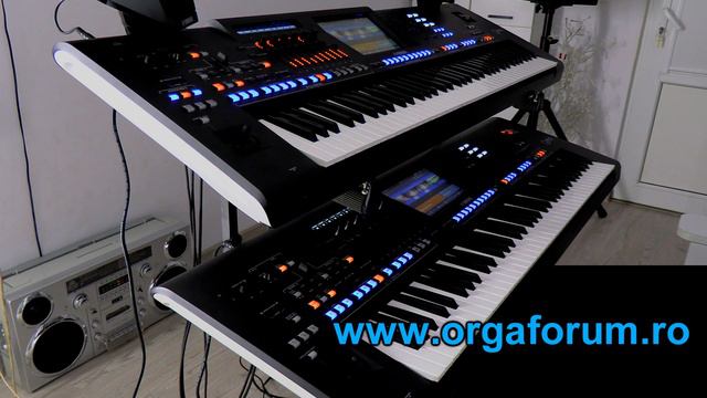 YAMAHA GENOS 2 VS GENOS 1 - Demo
