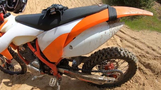 Пластик на ZUUM Cr250 Cb от KTM EXC 14-16