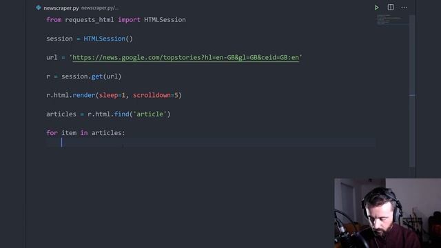 Web Scraping NEWS Articles with Python смотреть онлайн
