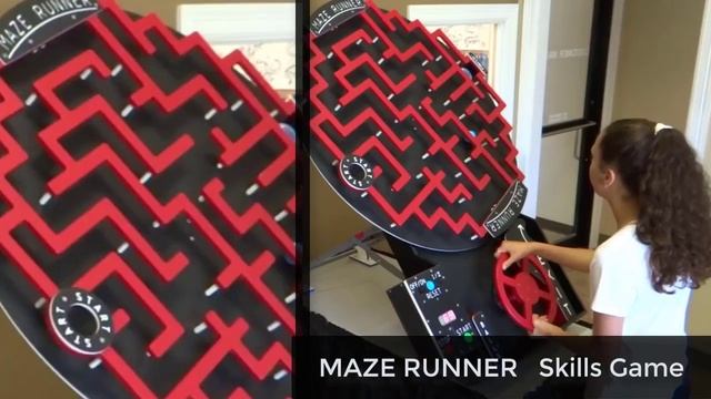 MAZE Runner Game Rentals a FUN skills game смотреть онлайн