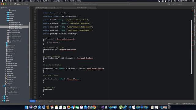 Creating ProductService | Product Interface - Angular 7 | Asp.Net Core 2.2 - Part 2 смотреть онлайн