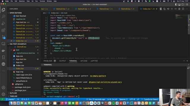 สอน React.JS Testing Ep6 - getAllByTestId (Deal with Array) смотреть онлайн