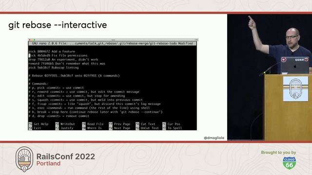 RailsConf 2022 - Git your PR accepted. Rebase your changes like a pro by Daniel Magliola смотреть онлайн