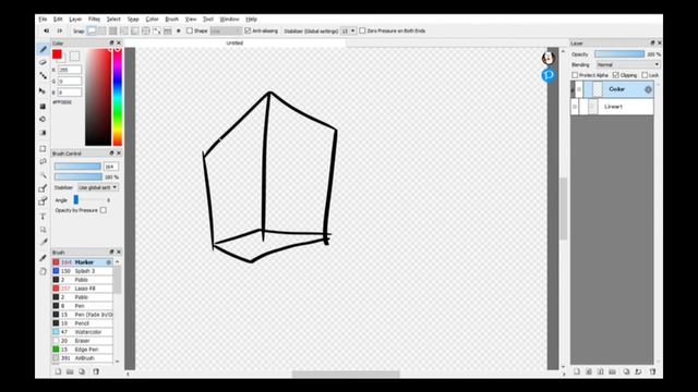 How to Color Line art in Firealpaca. #firealpaca смотреть онлайн