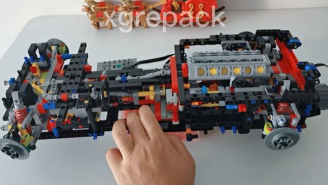 Have you studied the LEGO Ferrari 42143 gearbox?42143 Remote control modification смотреть онлайн