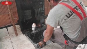 HL68. Парапетные воронки. Монтаж