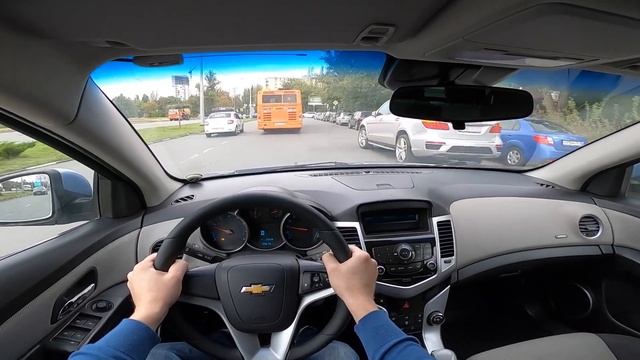 2011 Chevrolet Cruze (1.6 AT) POV Test Drive смотреть онлайн