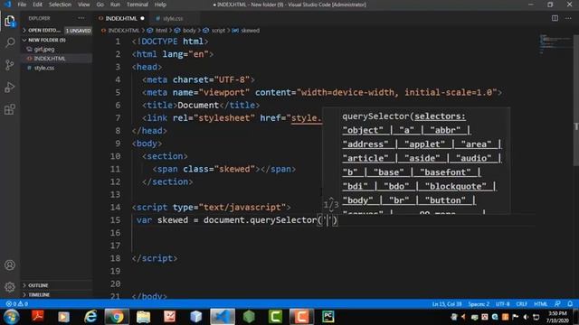 CSS3 Transform Effects on Scroll 2 | Html CSS Vanilla Javascript Skewed Background смотреть онлайн