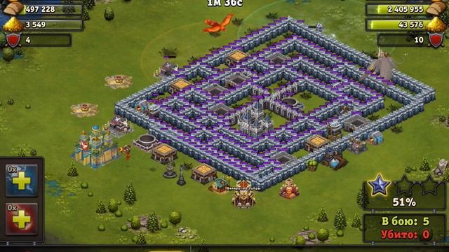 Throne Rush | Android | spell attack | Сжег город | Битва за трон смотреть онлайн