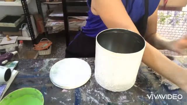 Upcyle Decoupage on Tinware смотреть онлайн