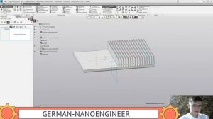 КОМПАС-3D (22 урок, создание модели Радиатор)