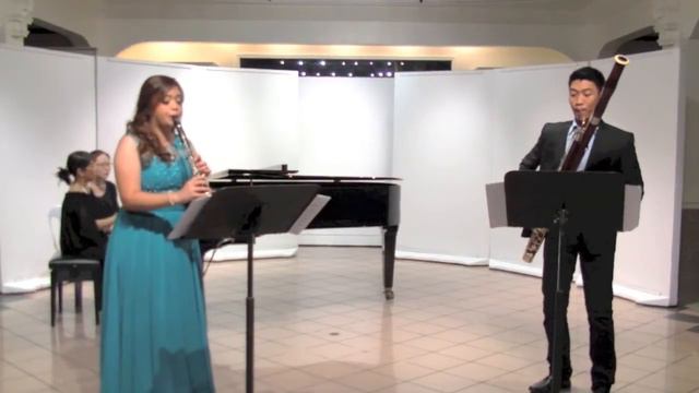 Mendelssohn Concert piece no.2 for clarinet and bassoon - Patricia Buenaventura (Graduation Recital смотреть онлайн