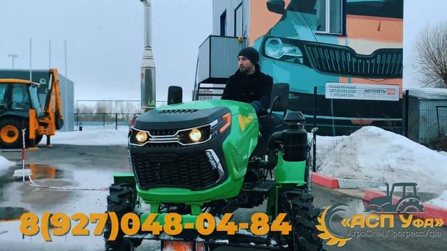 ОБЗОР НА РУСТРАК Р-30! Ременной трактор 4х4! смотреть онлайн