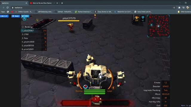 WARBOT.IO - Boss Robot смотреть онлайн