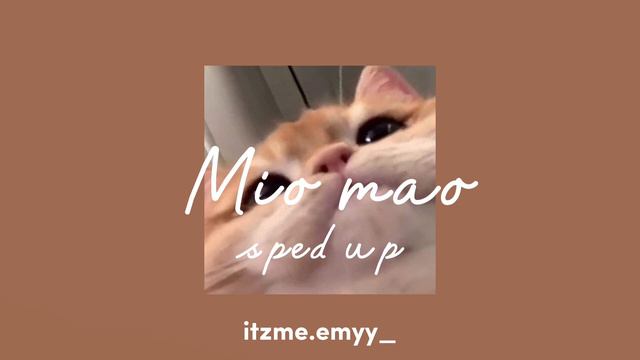 Mio Mao ~ Sped Up🫰🏻