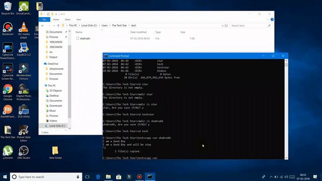 MS-DOS Full Tutorial in 30 Minutes | Windows 10 Command Tutorials | Hindi - हिंदी смотреть онлайн