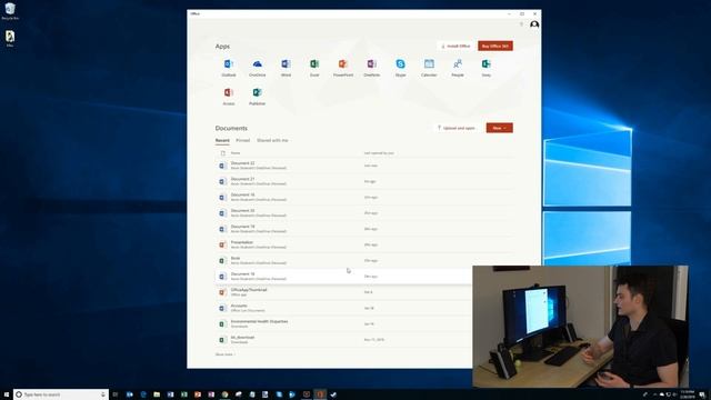 How to get Word, Excel & PowerPoint for FREE -- using the new Office app that comes with Windows 10 смотреть онлайн