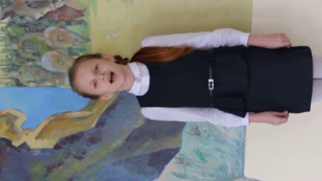 Мельникова Анастасия читает стихотворение С Есенина ГОЙ ТЫ, РУСЬ смотреть онлайн