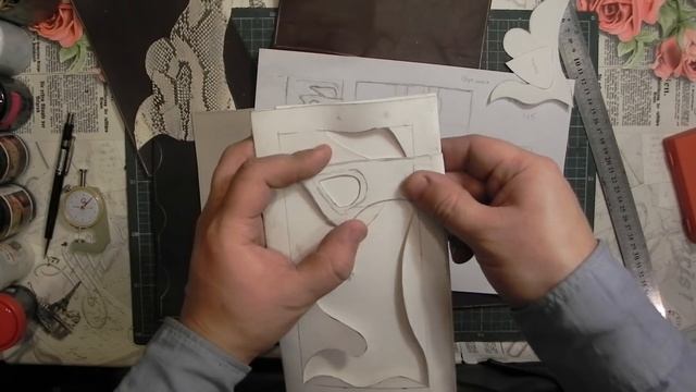 Мастер-класс №19. Портмоне с кожей питона (серия 1). Python leather purse смотреть онлайн