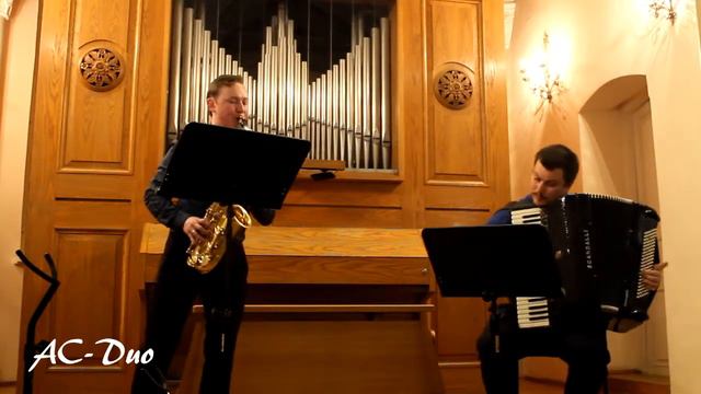 AC-Duo Jérôme Naulais "Petite Suite Latine" part 3 (Ж. Ноле "Маленькая латинская сюита", 3 часть.) смотреть онлайн