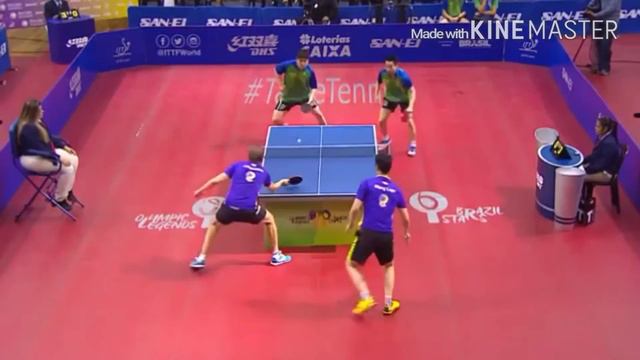 Table Tennis Persson/Wang Liqin vs Tsuboi/Matsumoto смотреть онлайн