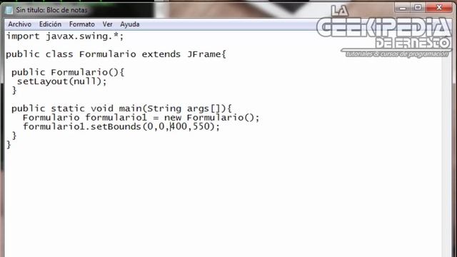 Curso Java desde cero #25 | Interfaces gráficas (swing - JFrame) смотреть онлайн