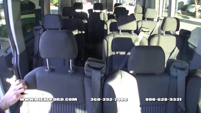 DIEHLFORD - 2015 Ford Transit Passenger Van Walk Around with Mike Diehl at Diehl Ford смотреть онлайн
