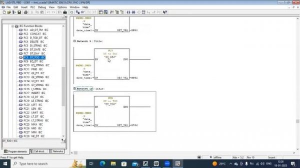 LECTURE # 14 : CREATING/USING DATE AND TIME DATATYPE in SIMATIC MANAGER S7-300/400 CPU