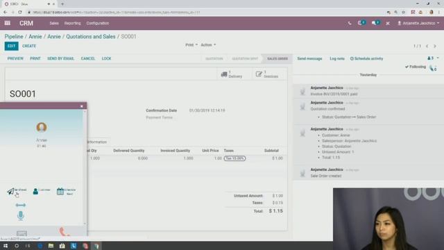 CRM #OdooWebinar: Communicating With Your Leads via Odoo VoIP смотреть онлайн