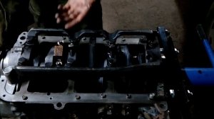 #NISSAN#TERRANO1#WD21#VG30 3я часть ремонт двигателя сборка шорт-блока установка поршней